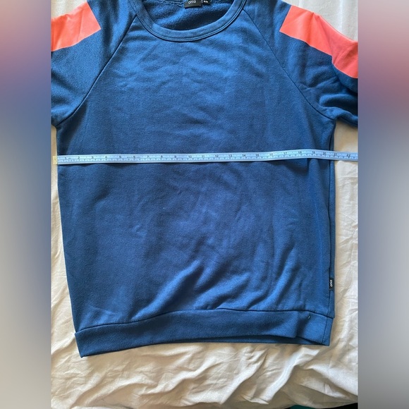 Onia Men's Blue and Orange Sweater size M - Picture 4 of 8